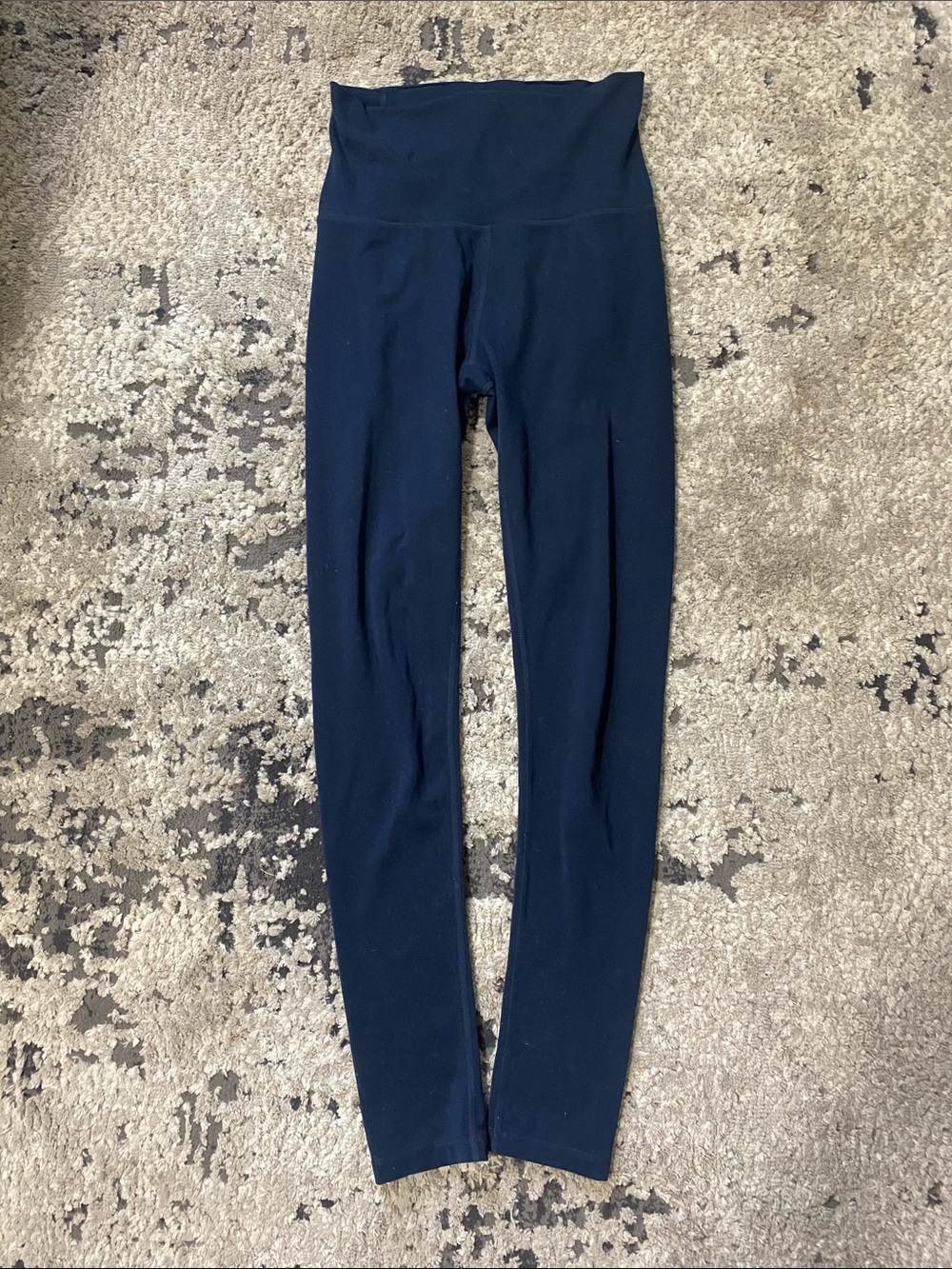 manduka High-Rise Navy Blue Leggings